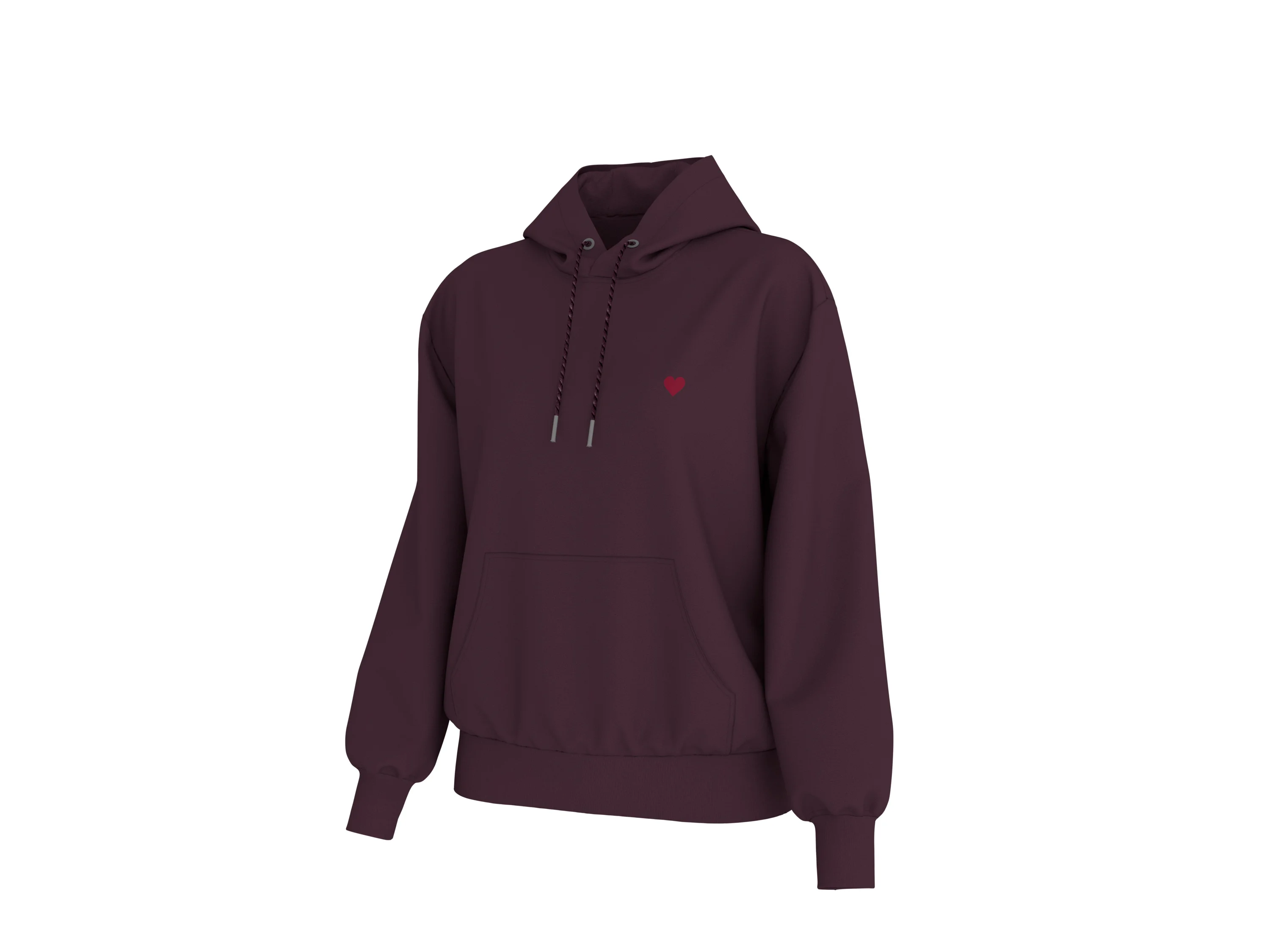 ESMARA® Damen Premium-Sweatpullover (Burgunder, XL (48/50)) – Bild 3 von 4