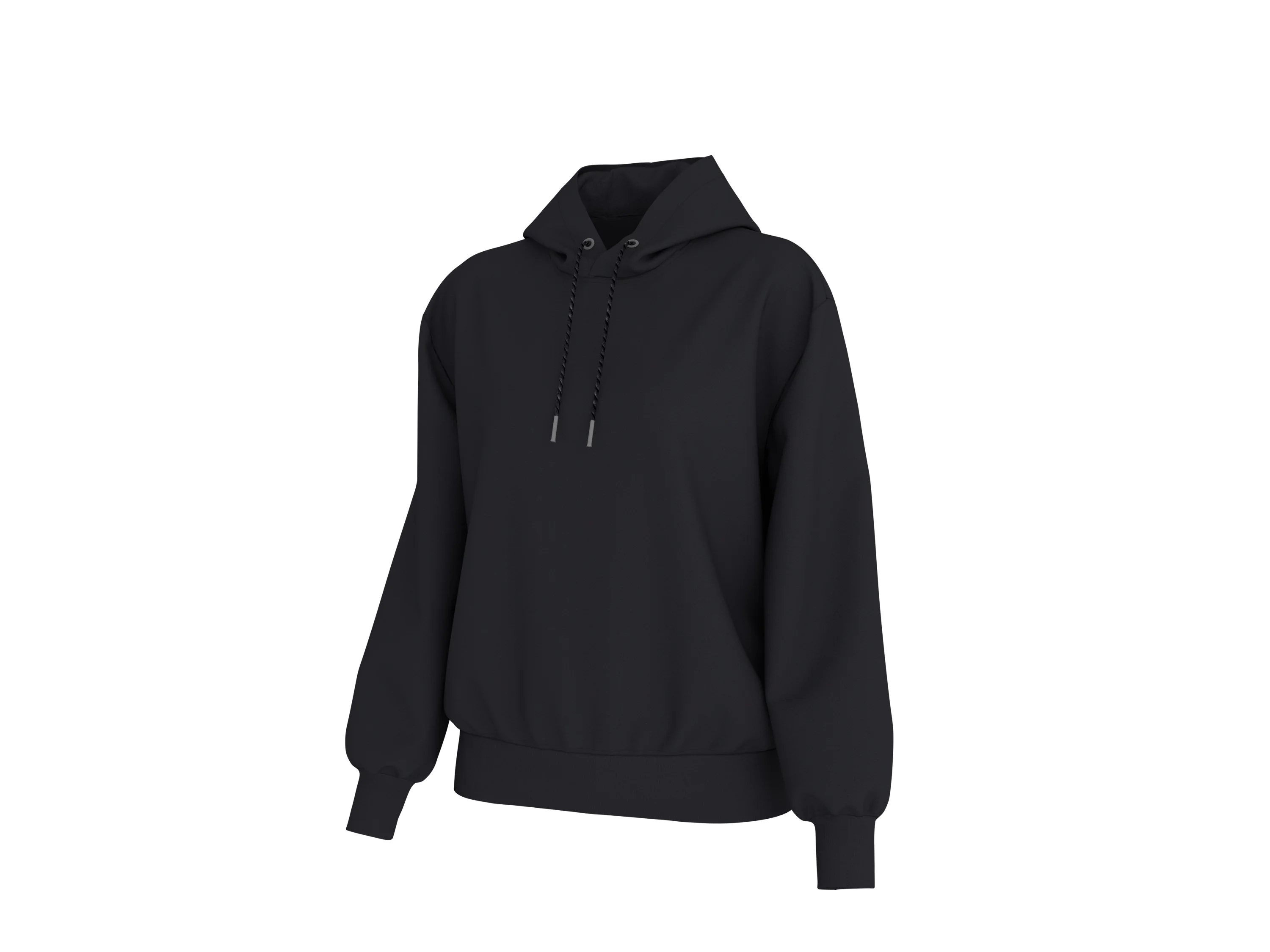ESMARA® Damen Premium-Sweatpullover (Schwarz, S (36/38)) – Bild 2 von 3