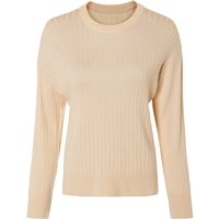 ESMARA® Damen Pullover (Beige, M(40/42))
