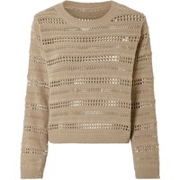 ESMARA® Damen Pullover (Beige, XS(32/34))