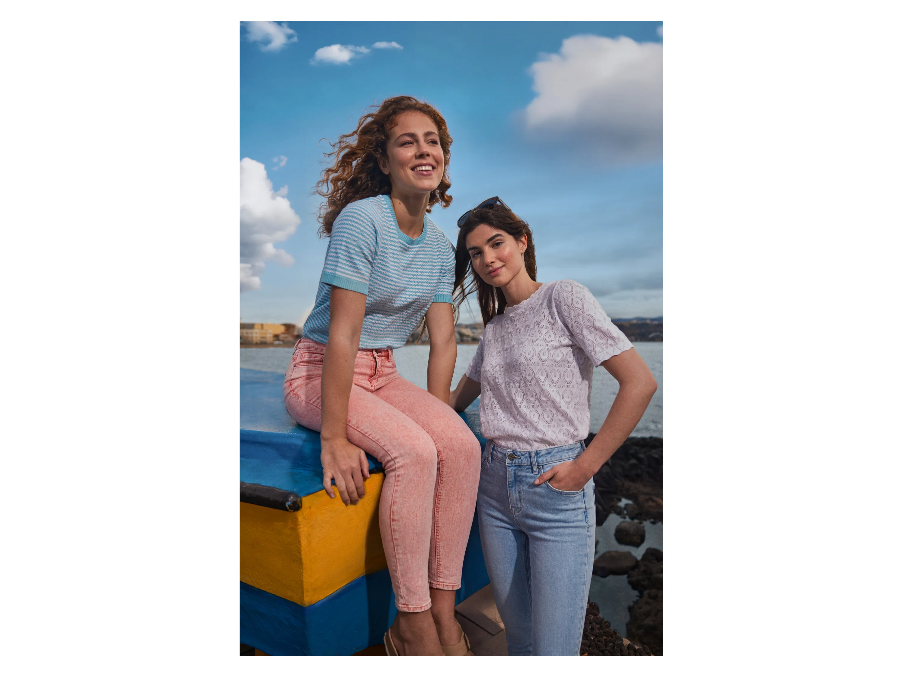 ESMARA® Damen Pullover (Blau, XS(32/34)) – Bild 4 von 4