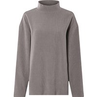 ESMARA® Damen Pullover Cord Loungewear (Grau, XS(32/34))