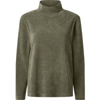 ESMARA® Damen Pullover Cord Loungewear (Grün, XL (48/50))