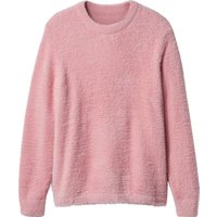 ESMARA® Damen Pullover Feather yarn (Pink, L(44/46))