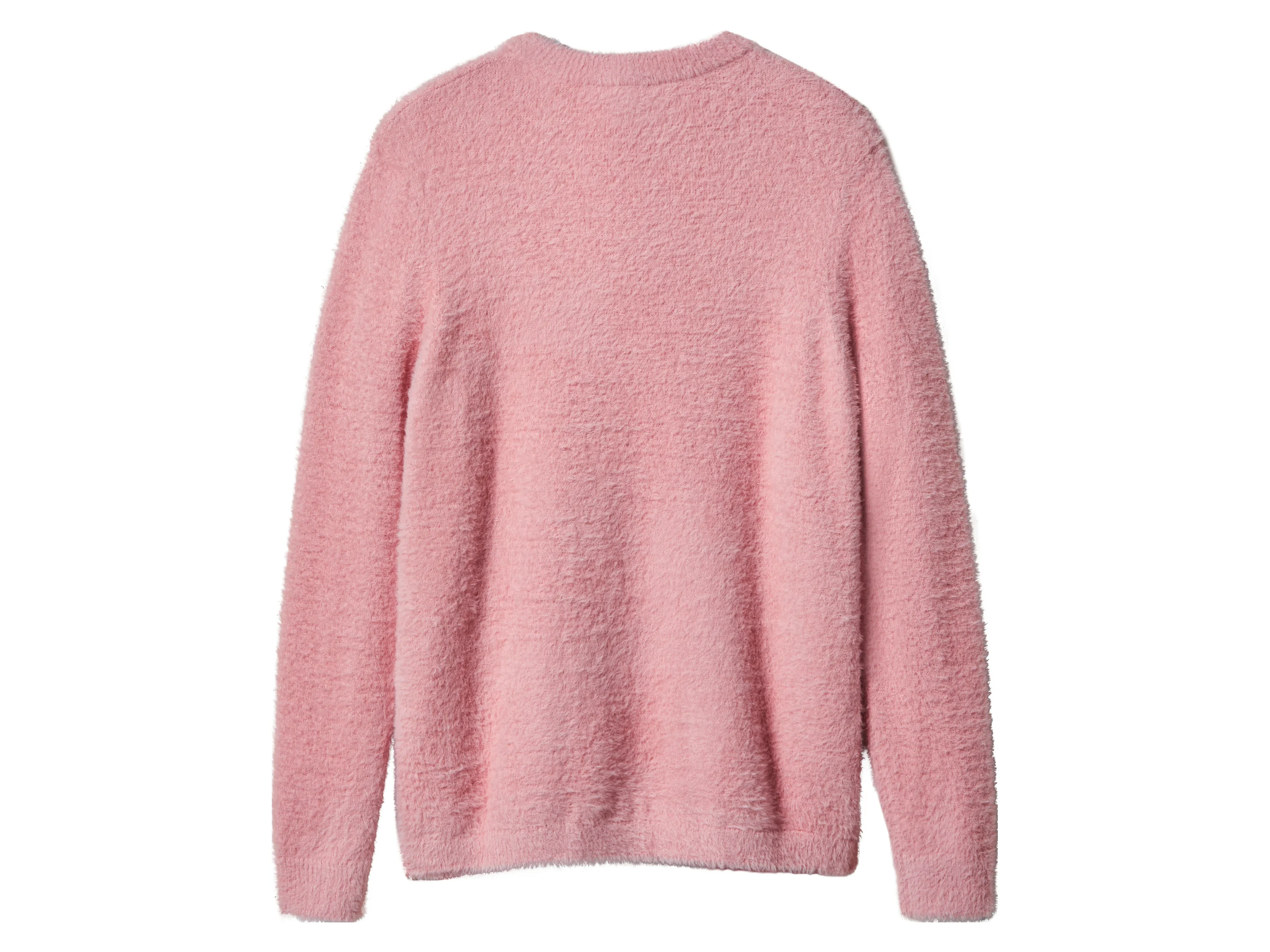 ESMARA® Damen Pullover Feather yarn (Pink, L(44/46)) – Bild 3 von 4