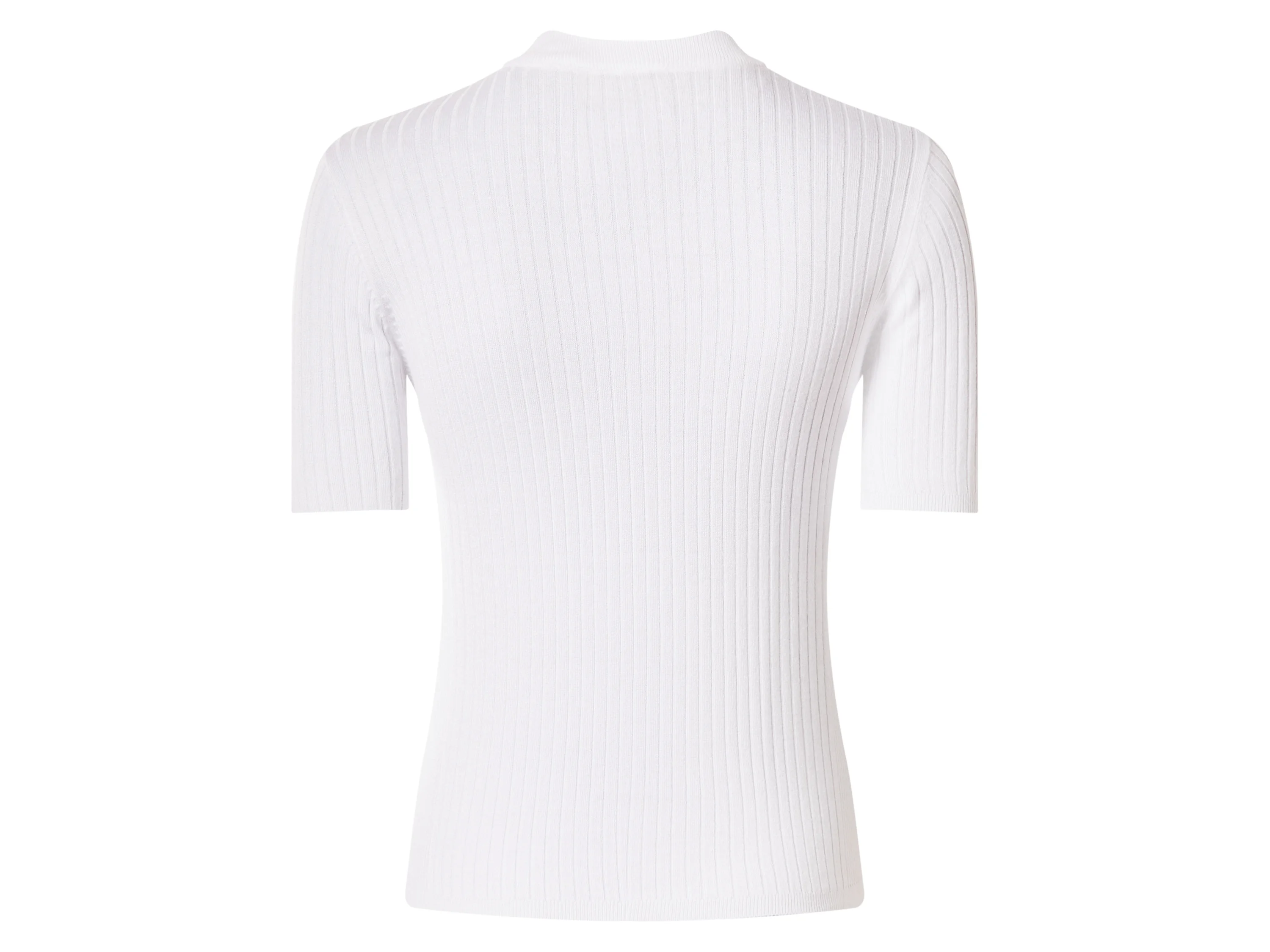 ESMARA® Damen Pullover Feinstrick halbarm (Weiß, M(40/42)) – Bild 3 von 3