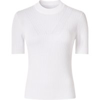 ESMARA® Damen Pullover Feinstrick halbarm (Weiß, S(36/38))