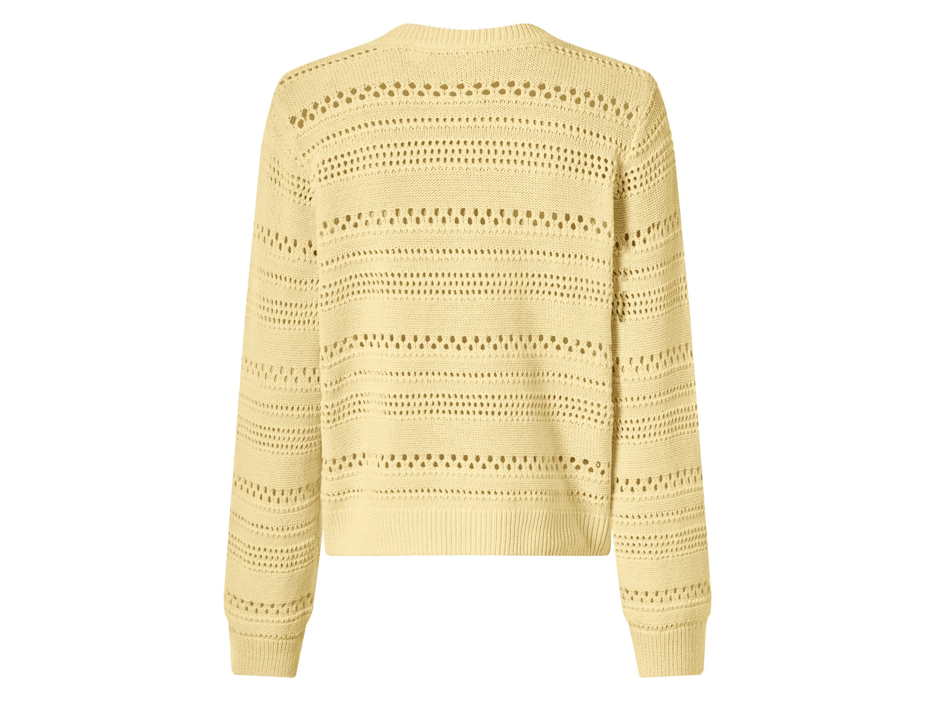 ESMARA® Damen Pullover (Gelb, XS(32/34)) – Bild 3 von 4