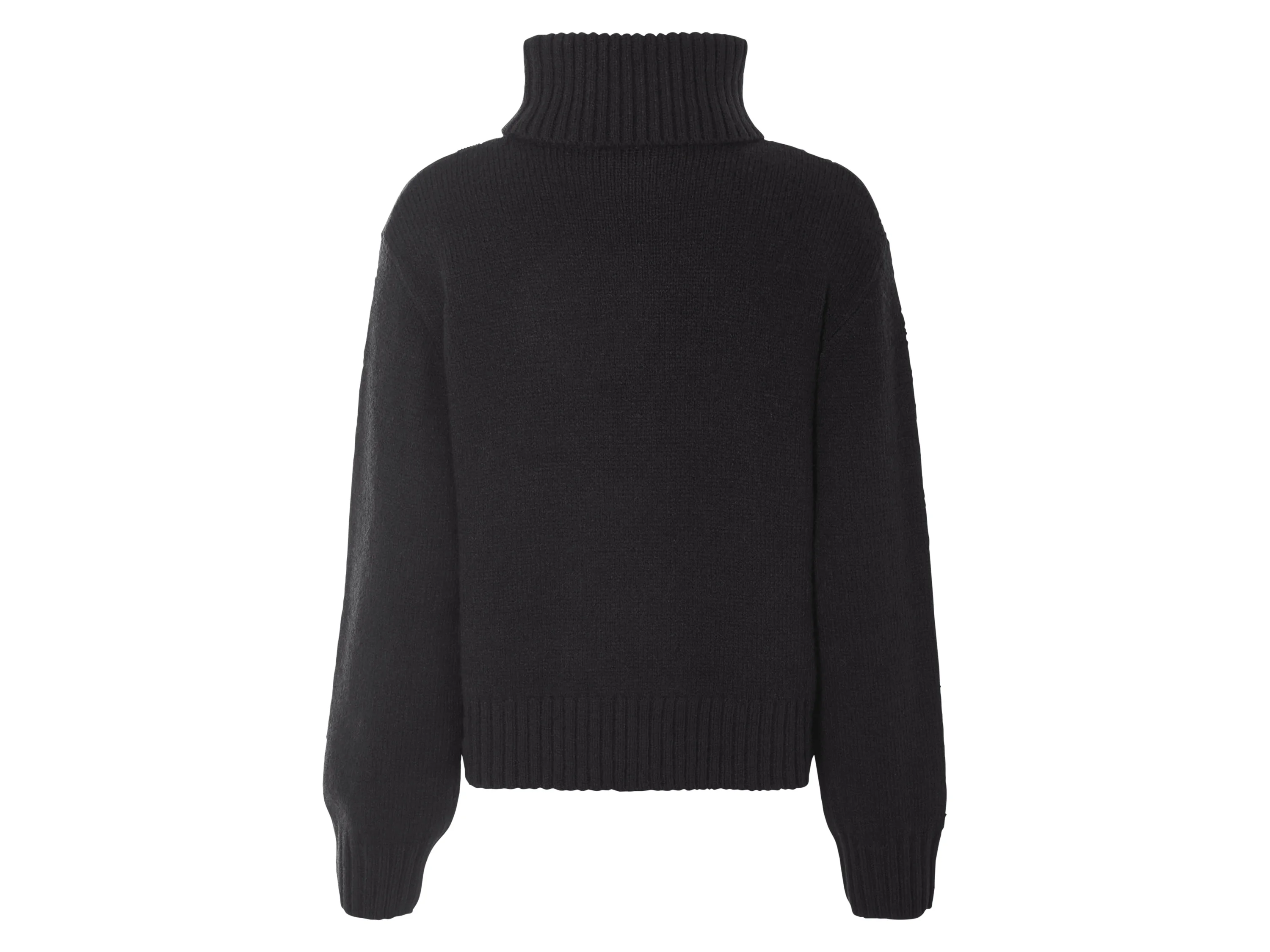 ESMARA® Damen Pullover Grobstrick (Schwarz, M(40/42)) – Bild 3 von 4