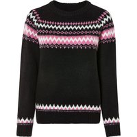 ESMARA® Damen Pullover Grobstrick (Schwarz, XS(32/34))