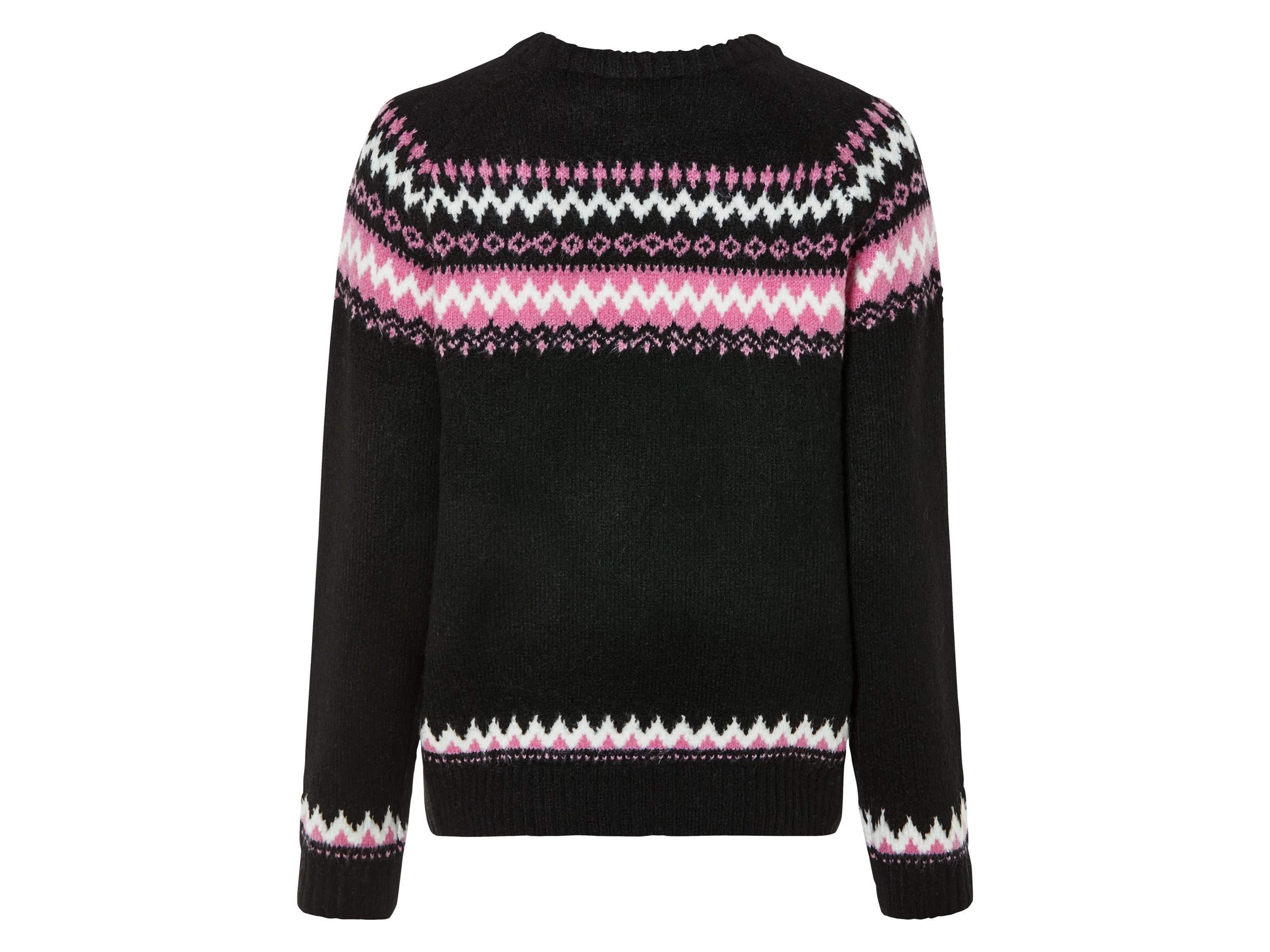 ESMARA® Damen Pullover Grobstrick (Schwarz, L(44/46)) – Bild 3 von 3