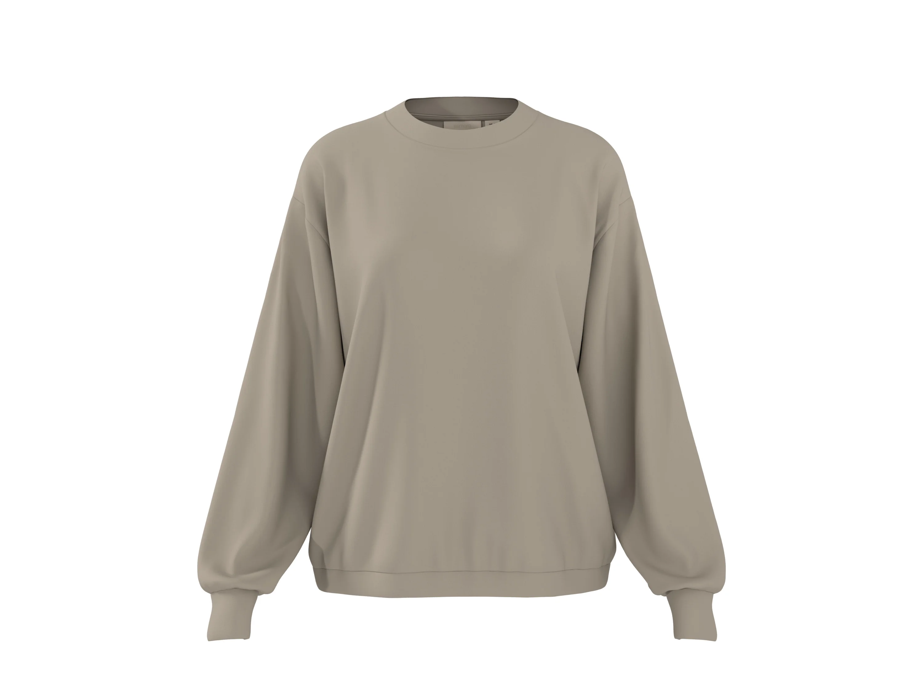 ESMARA® Damen Pullover/Jacke Loungewear (Beige, L(44/46)) – Bild 2 von 4