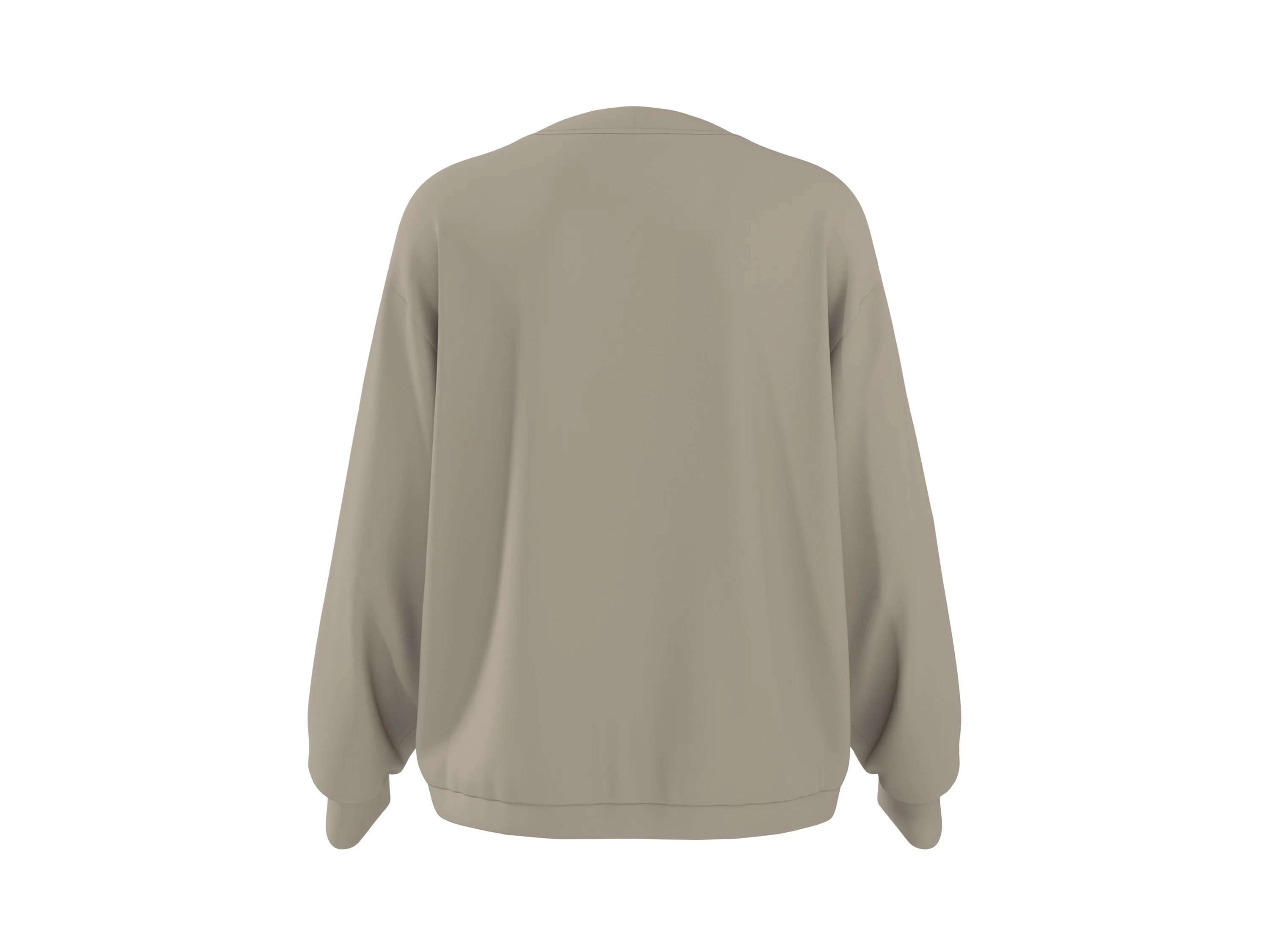 ESMARA® Damen Pullover/Jacke Loungewear (Beige, S(36/38)) – Bild 3 von 4