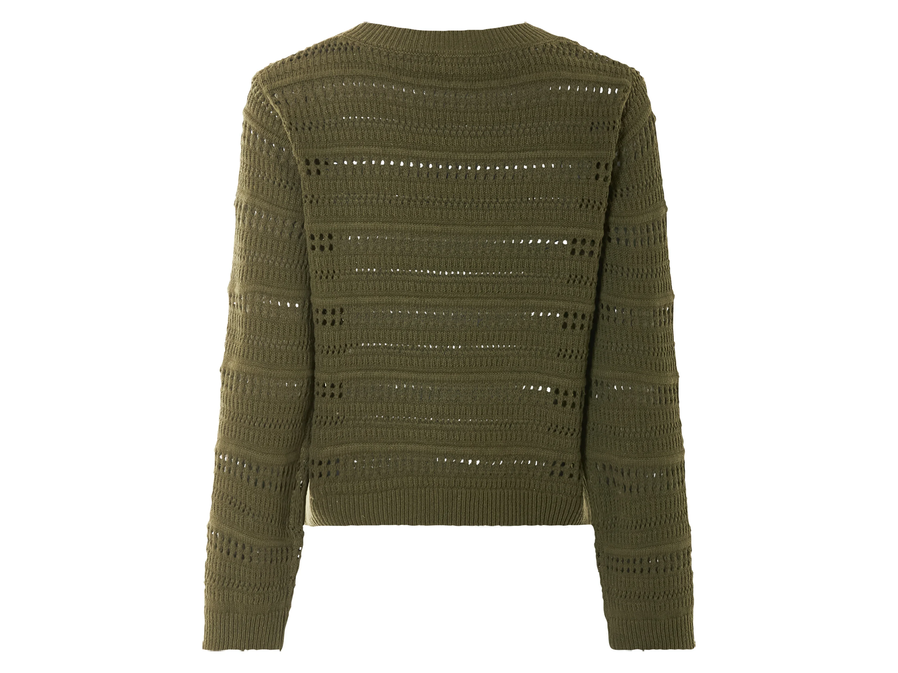 ESMARA® Damen Pullover (Khaki, L(44/46)) – Bild 3 von 3