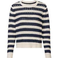 ESMARA® Damen Pullover (navy gestreift, XS(32/34))