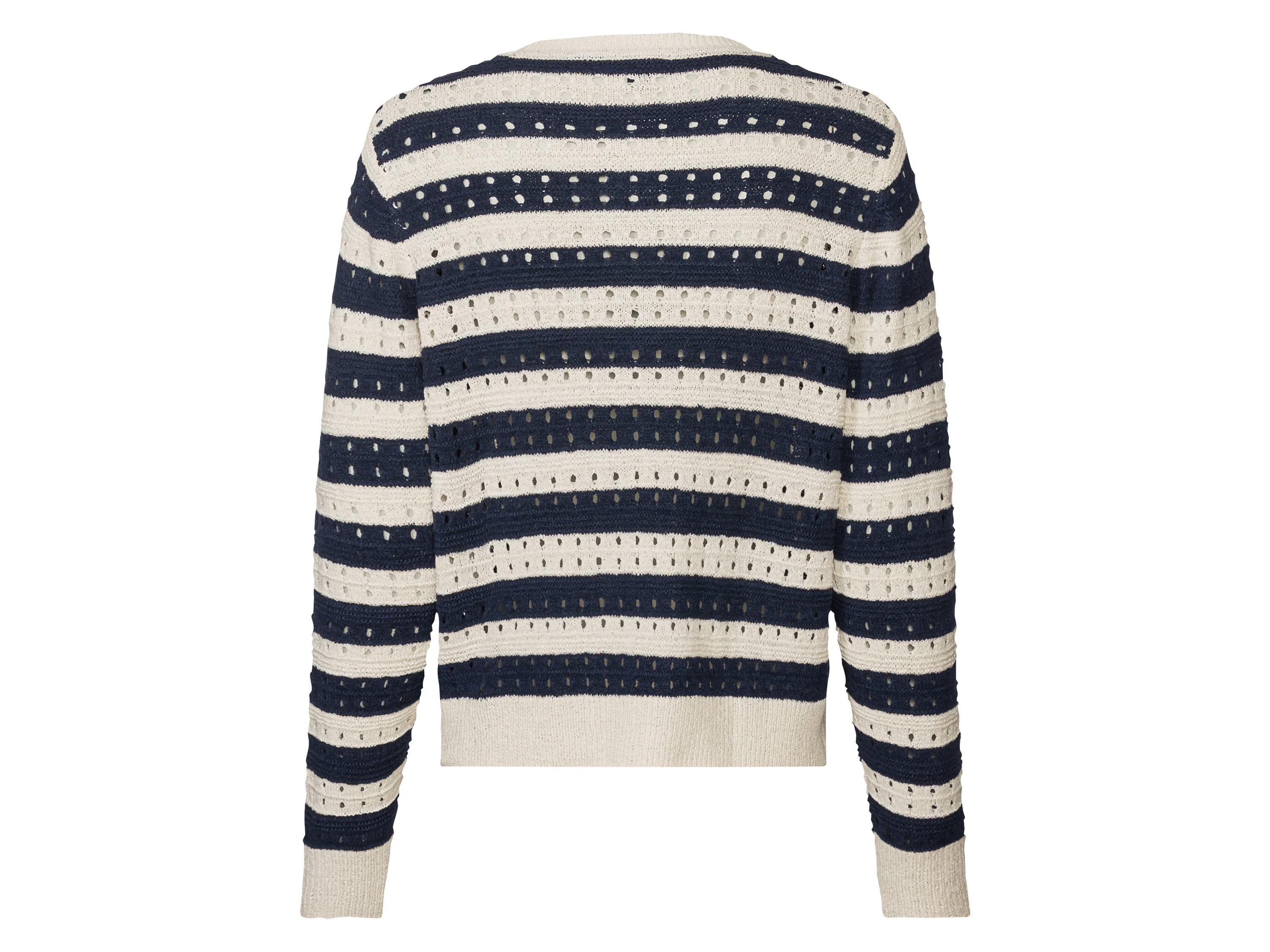 ESMARA® Damen Pullover (navy gestreift, XS(32/34)) – Bild 2 von 2
