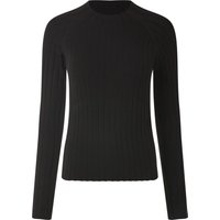 ESMARA® Damen Pullover Rippe (Schwarz, S (36/38))