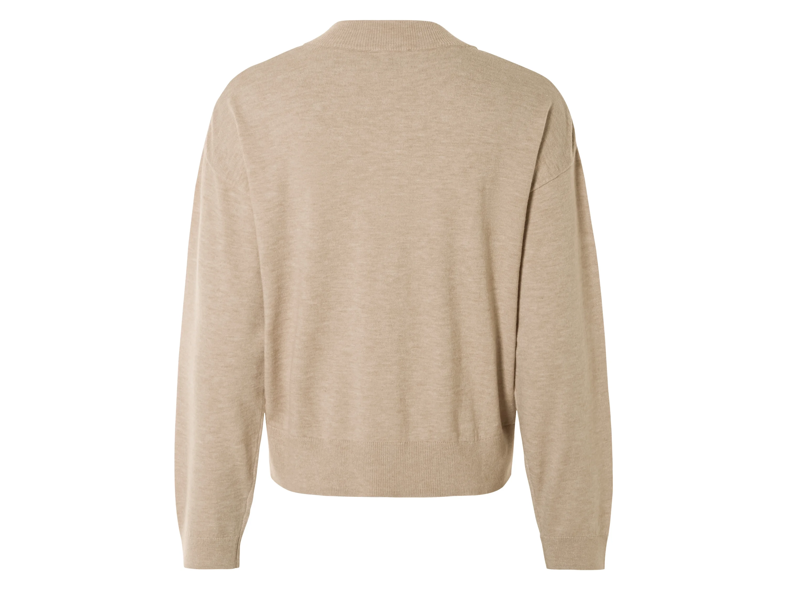 ESMARA® Damen Pullover Strick (Beige, M(40/42)) – Bild 3 von 3