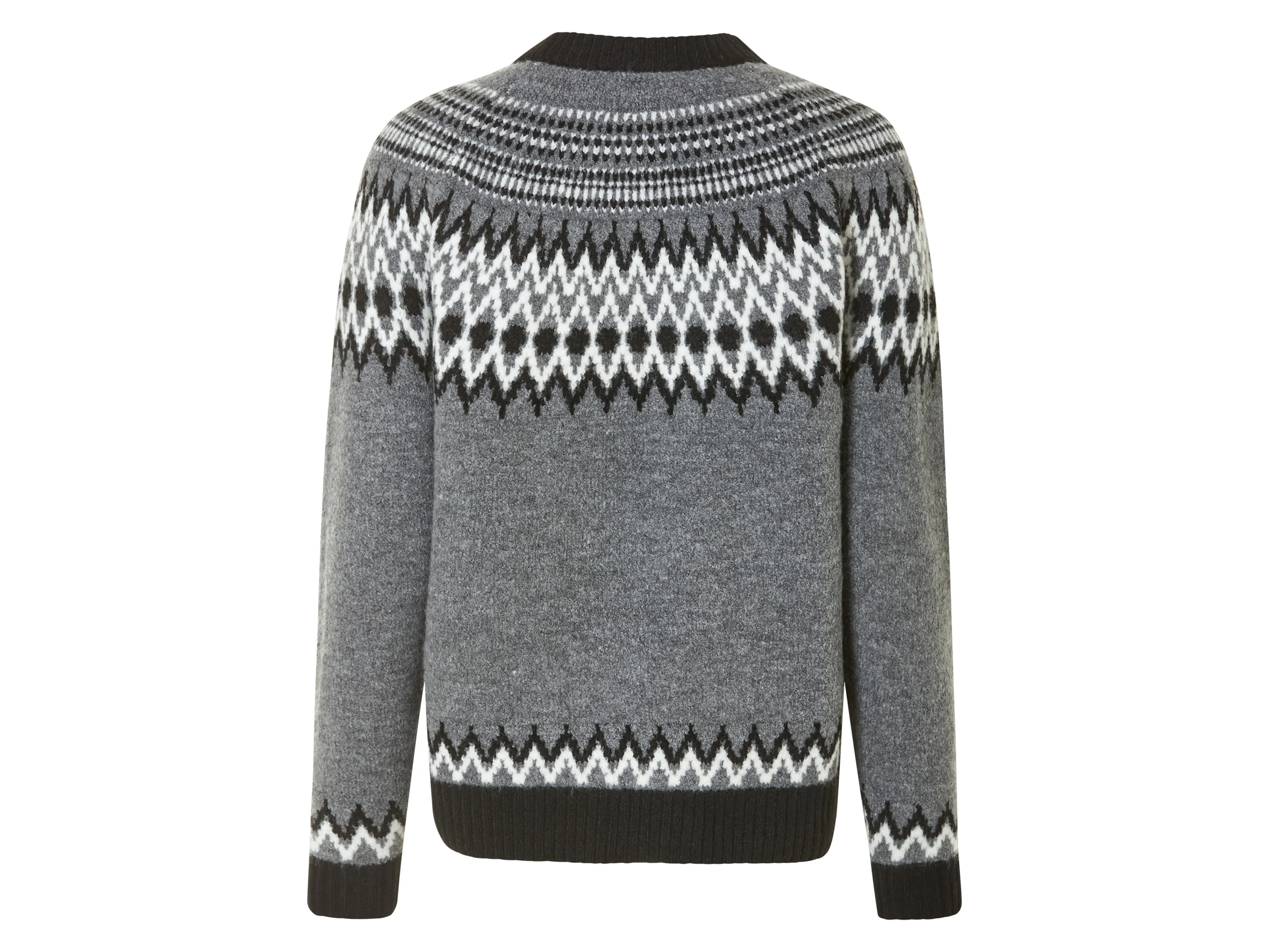 ESMARA® Damen Pullover Strick (Grau, L(44/46)) – Bild 3 von 3
