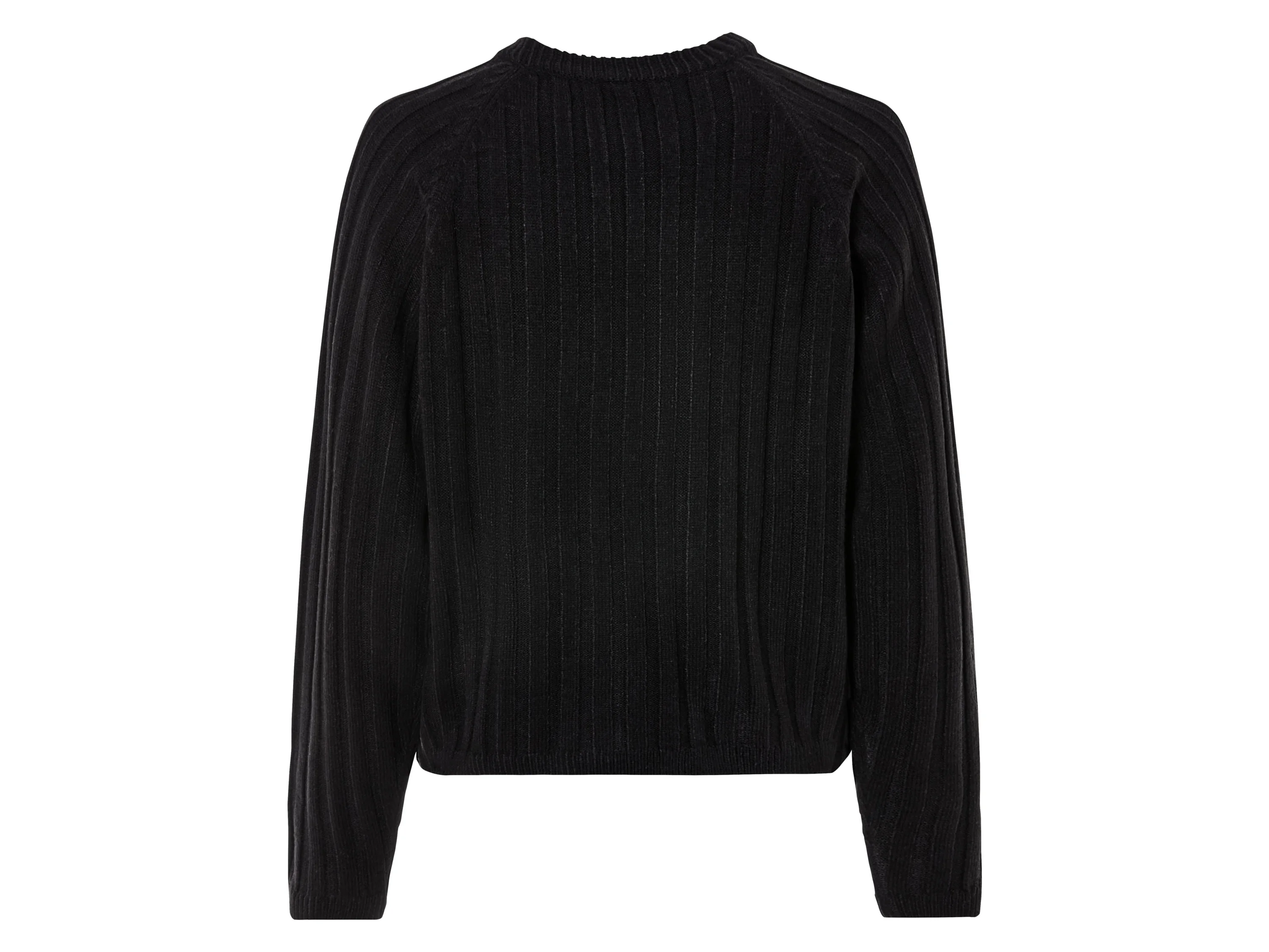 ESMARA® Damen Pullover Strick (Schwarz, L(44/46)) – Bild 3 von 3