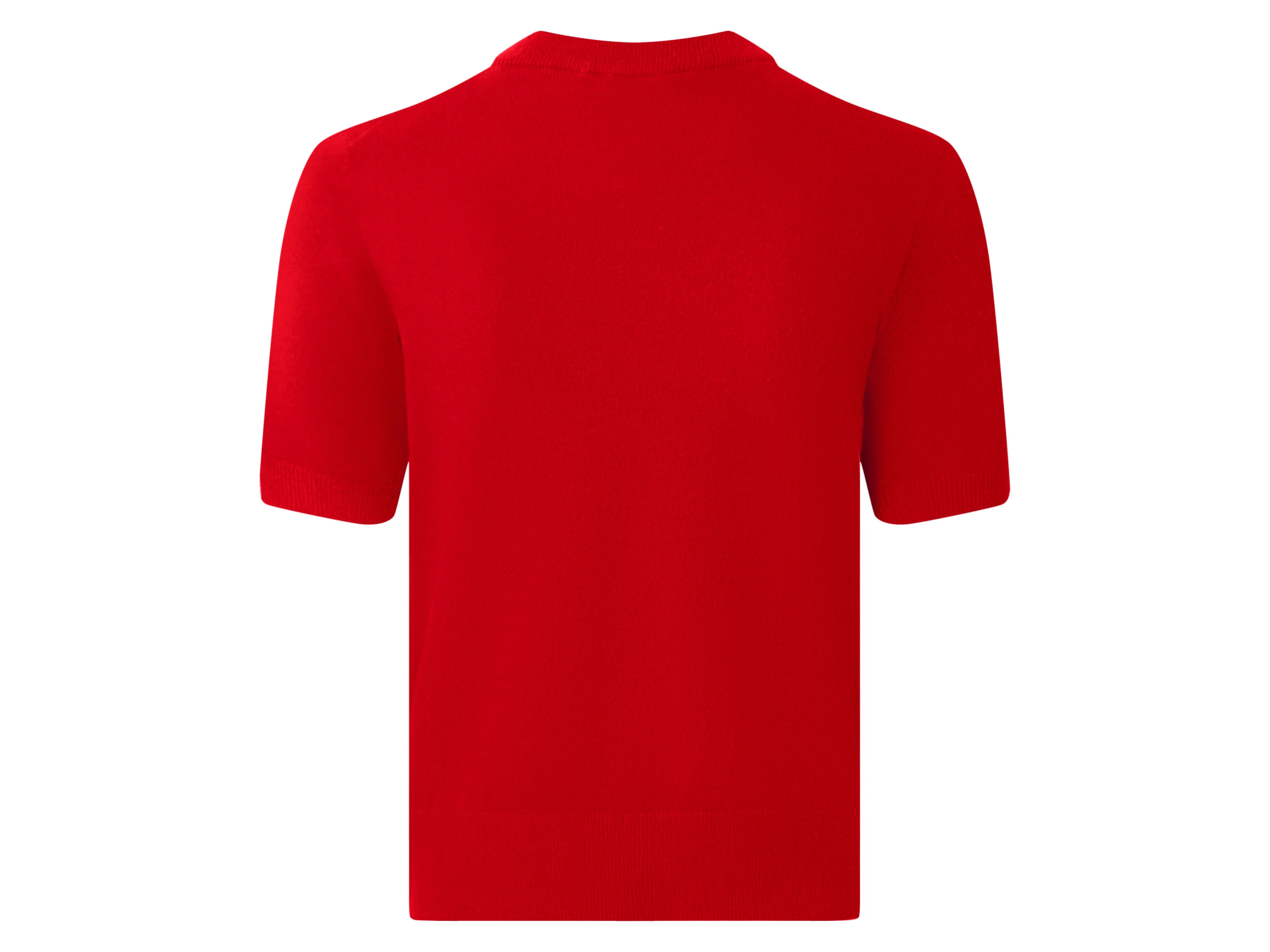 ESMARA® Damen Pullover verlängerter Kurzarm (Rot, M(40/42)) – Bild 3 von 4