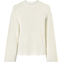 ESMARA® Damen Pullover (Weiß, M(40/42))