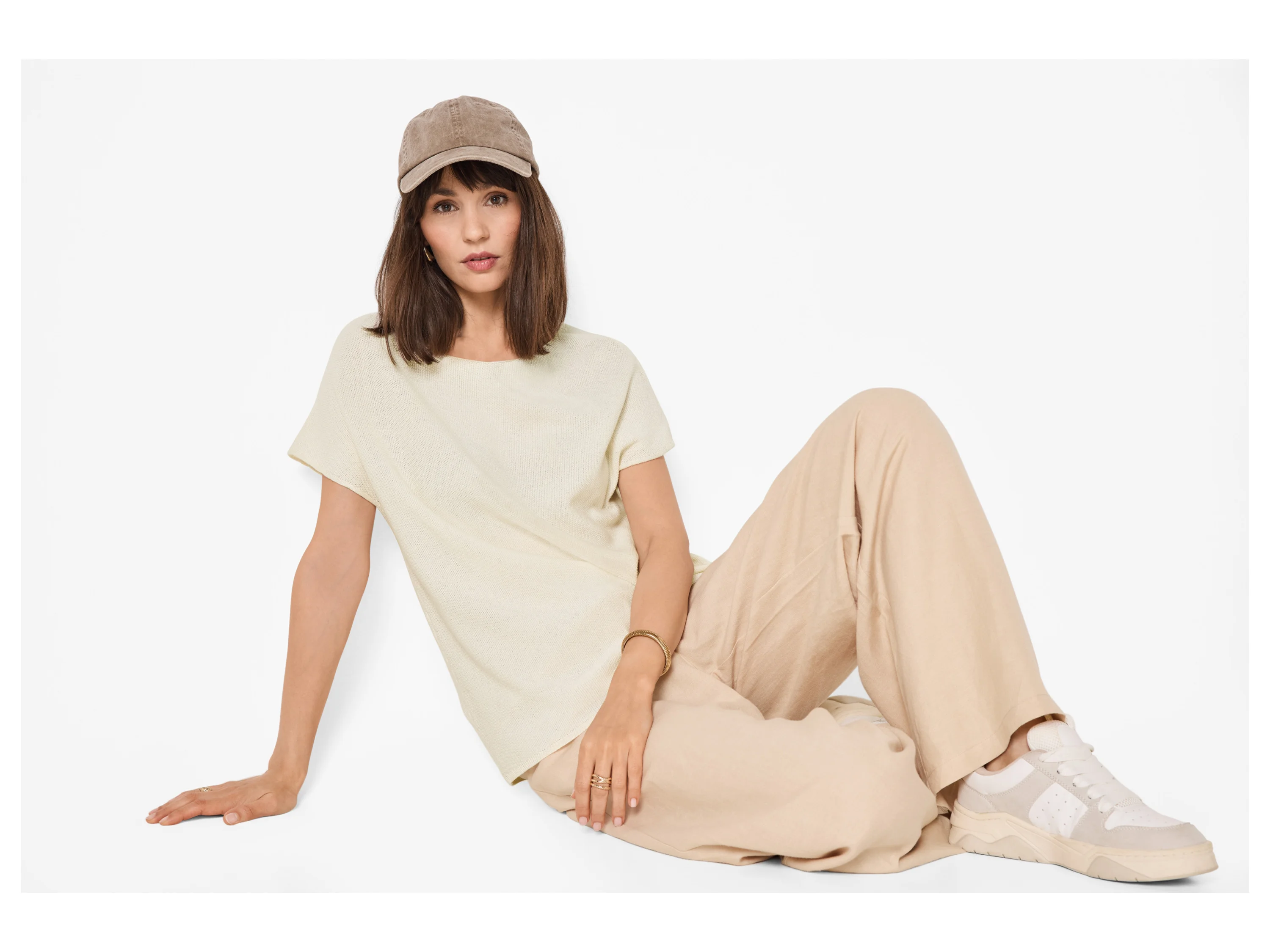 ESMARA® Damen Pullover (Weiß, XS(32/34)) – Bild 2 von 3