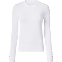 ESMARA® Damen Pullover (Weiß, M(40/42))