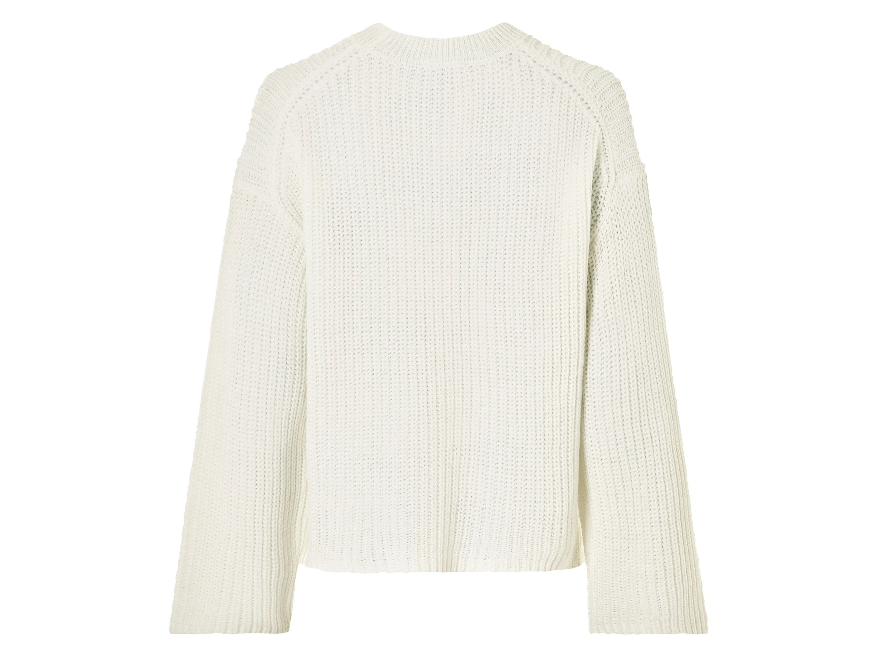 ESMARA® Damen Pullover (Weiß, XS(32/34)) – Bild 3 von 4