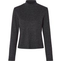 ESMARA® Damen Pullover, mit recyceltem Material (Schwarz, S(36/38))