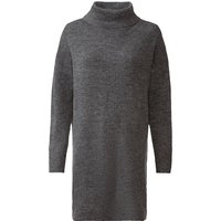 ESMARA® Damen Pulloverkleid Grobstrick (Dunkelgrau, S(36/38))