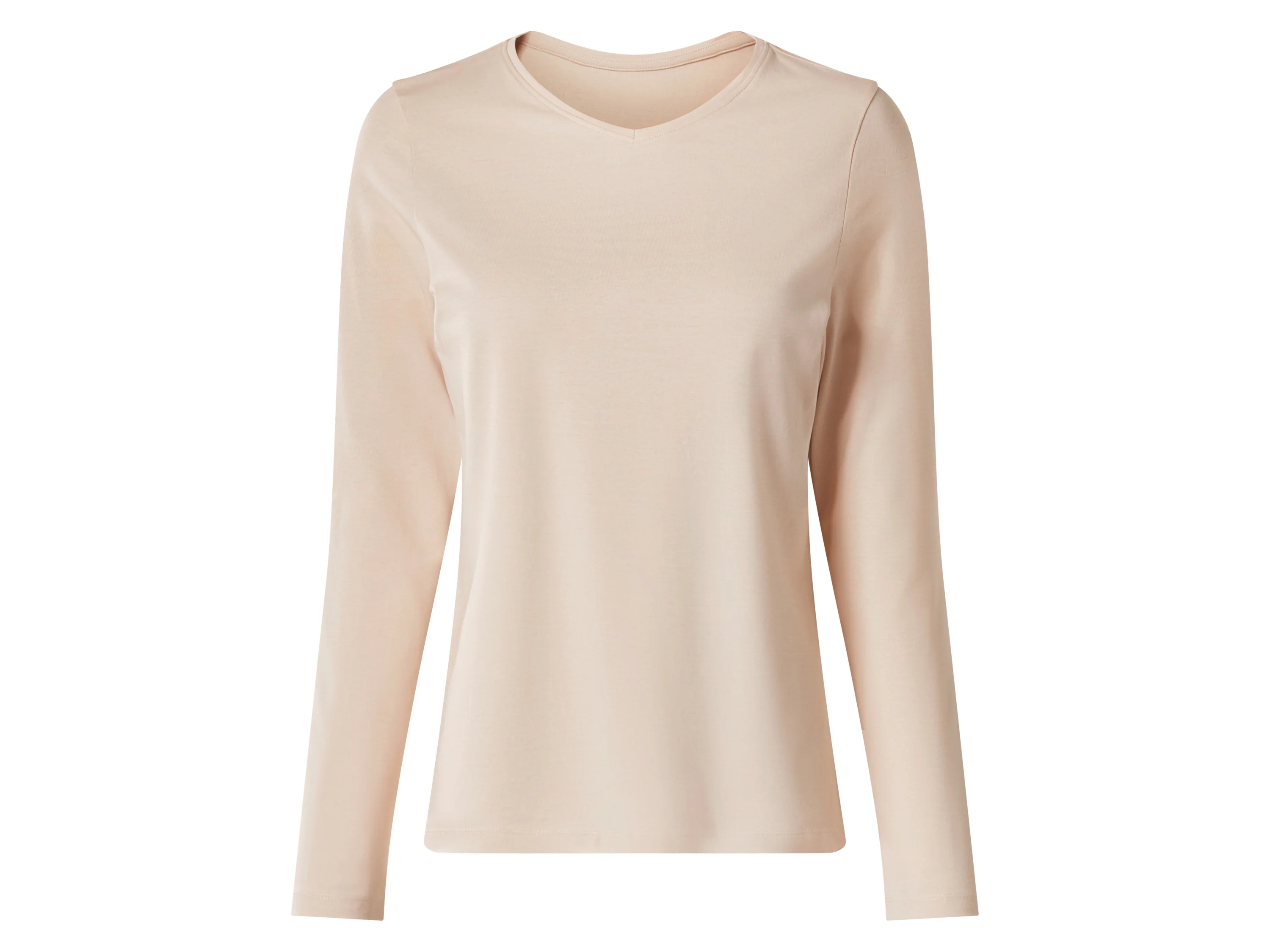 ESMARA® Damen Pyjama (Beige, L (44/46)) – Bild 4 von 4