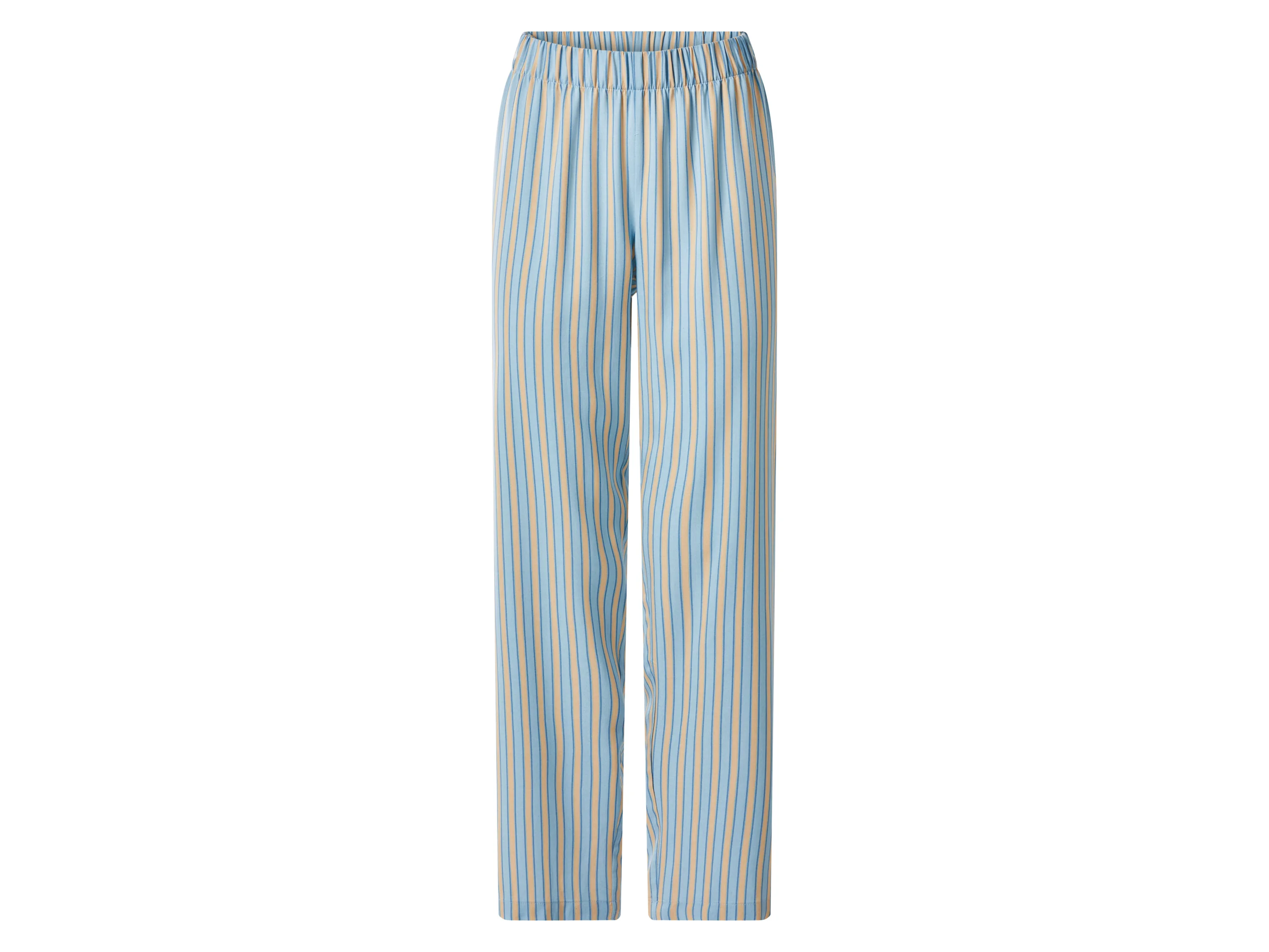 ESMARA® Damen Pyjama kurz/lang (Blau, L(44/46)) – Bild 4 von 4