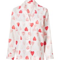 ESMARA® Damen Pyjama lang (Gemustert, M (40/42))