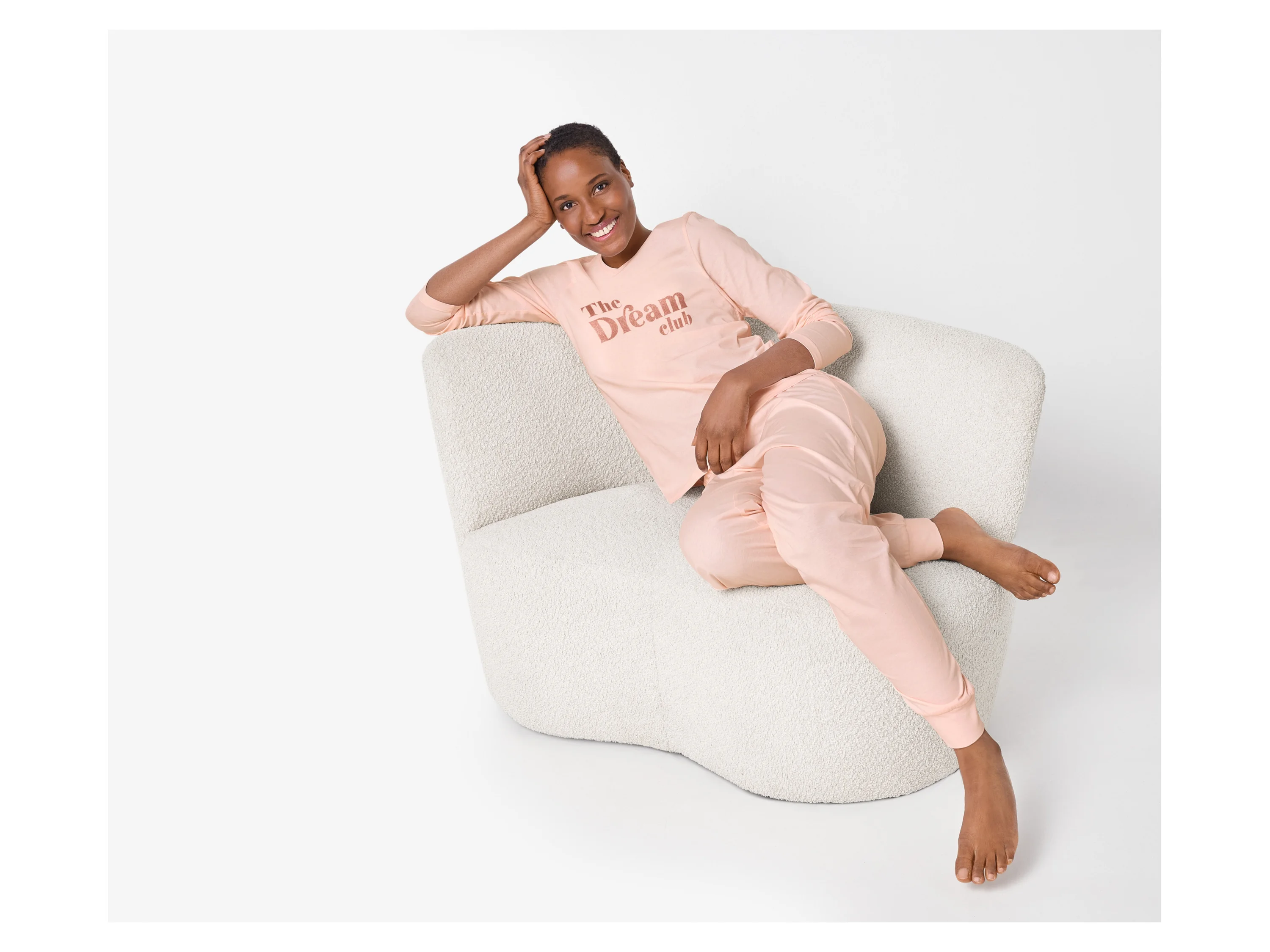 ESMARA® Damen Pyjama lang (Pink, XS (32/34)) – Bild 3 von 4