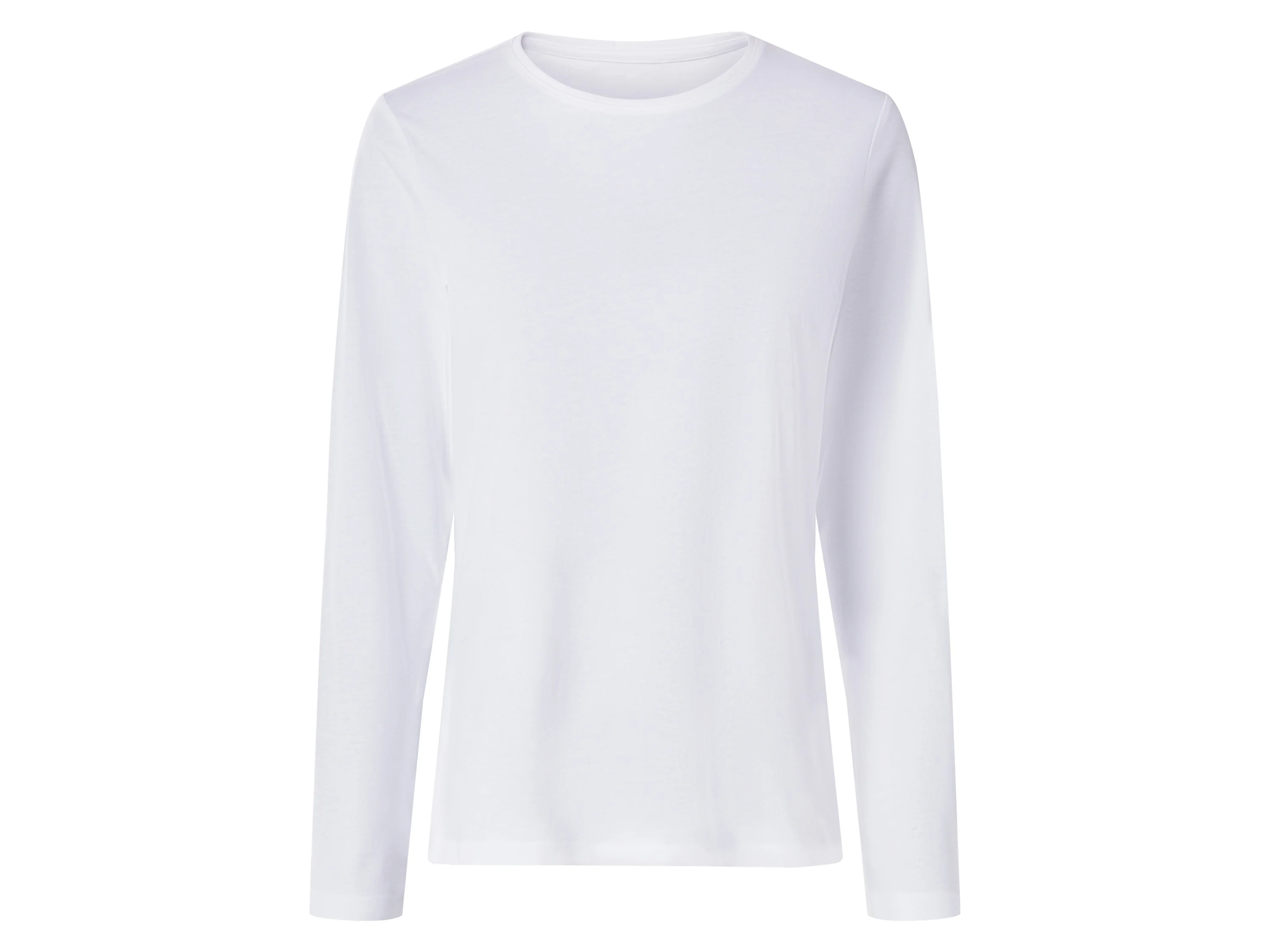 ESMARA® Damen Pyjama lang/lang (Weiß/Grau, XS(32/34)) – Bild 3 von 4