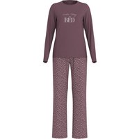 ESMARA® Damen Pyjama (Lila, M(40/42))