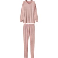 ESMARA® Damen Pyjama (Pink, L(44/46))