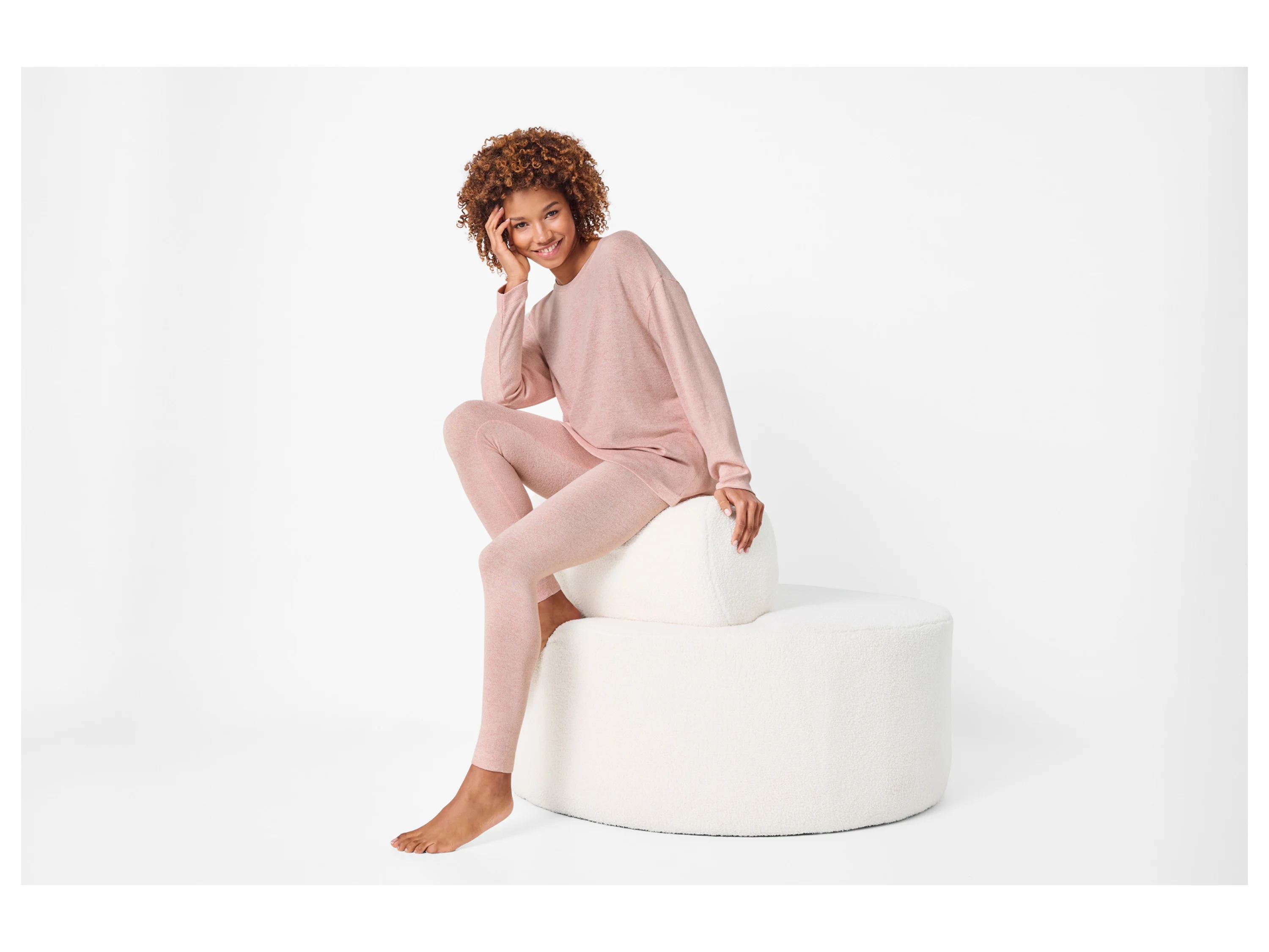 ESMARA® Damen Pyjama (Pink, L(44/46)) – Bild 2 von 4