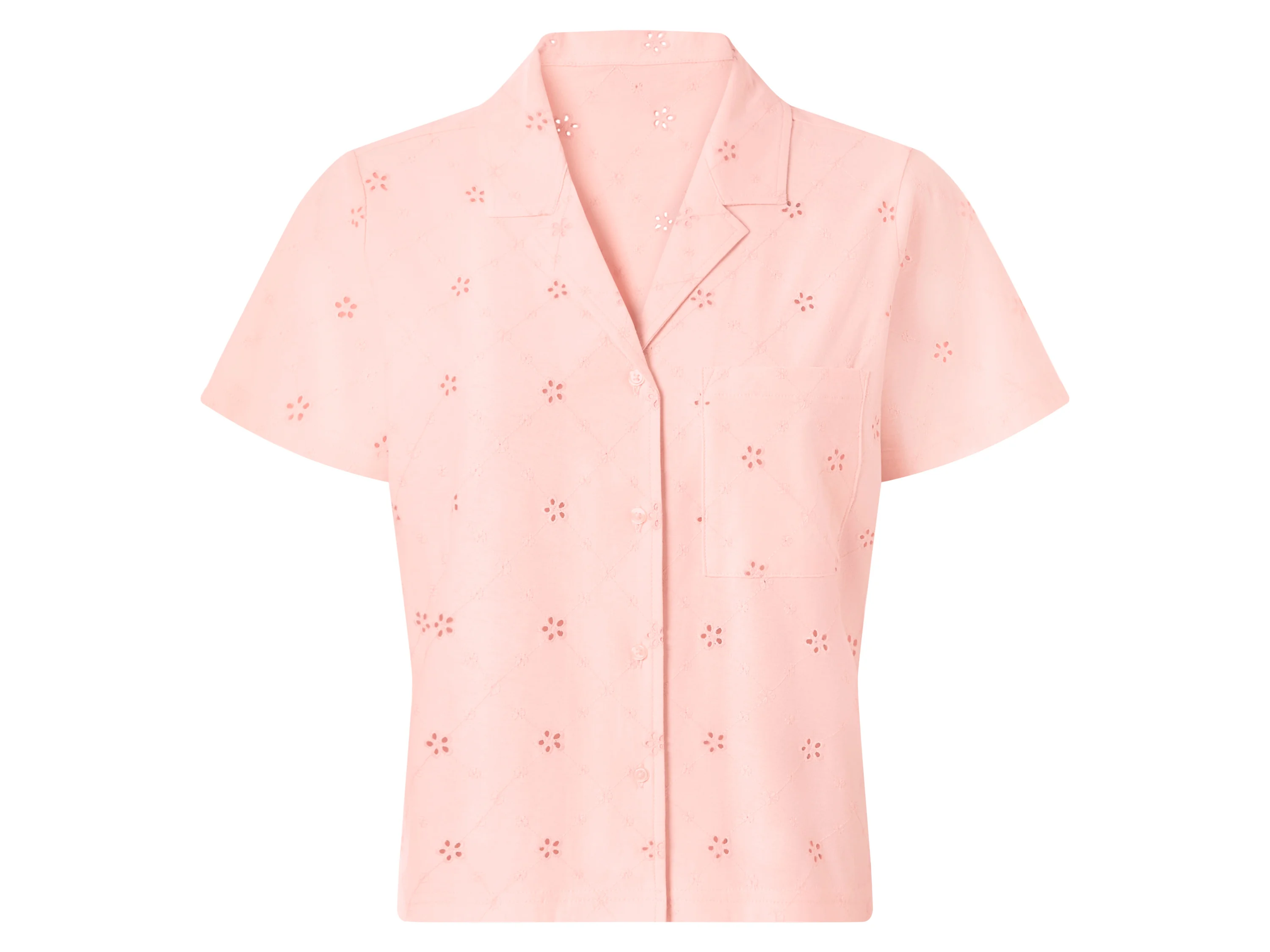 ESMARA® Damen Pyjama (Rosa, XS(32/34)) – Bild 3 von 4