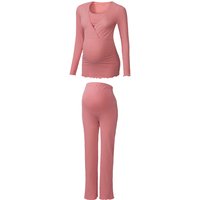 ESMARA® Damen Pyjama (Rose, XS(32/34))