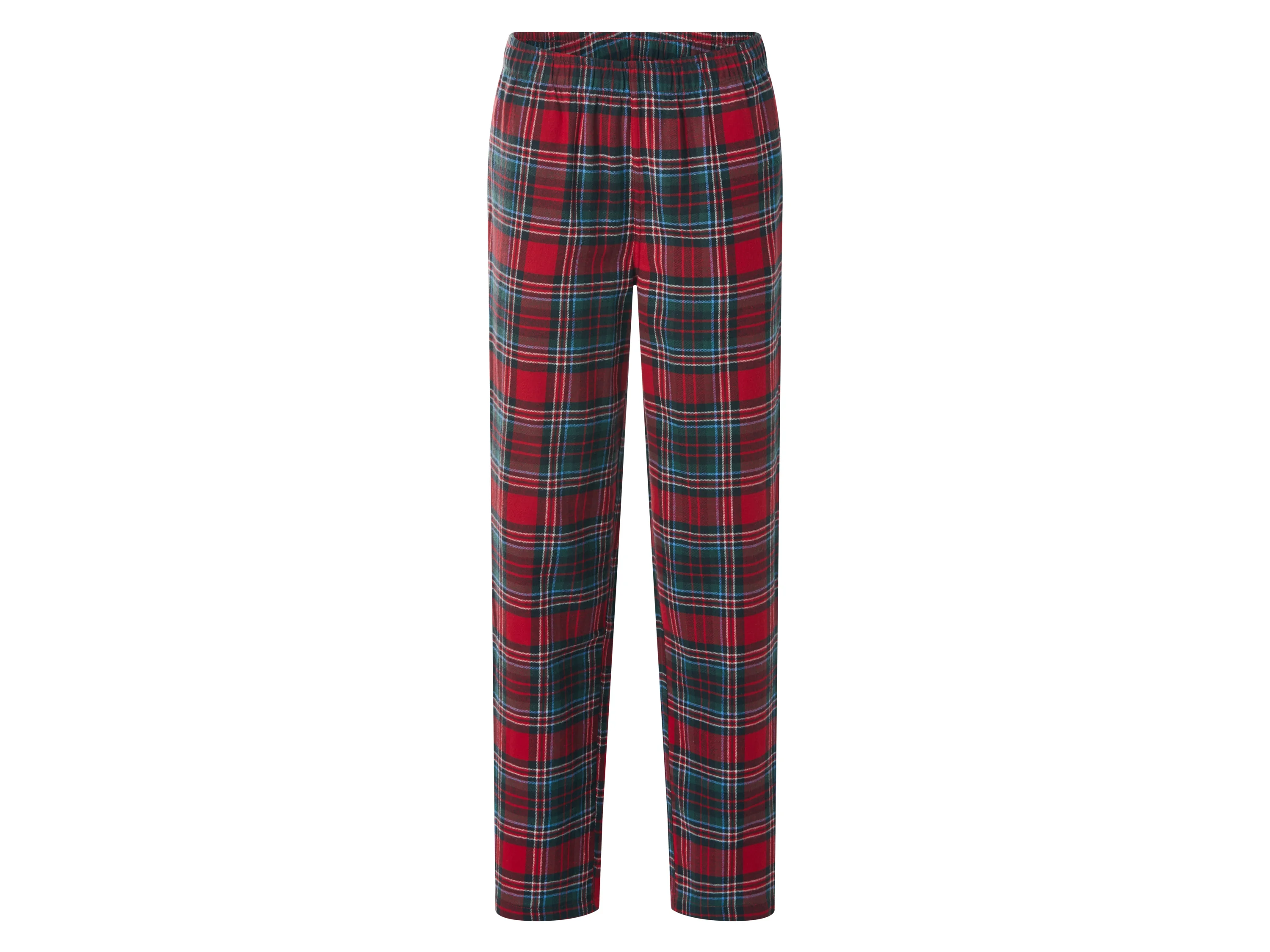 ESMARA® Damen Pyjama (Rot, L (44/46)) – Bild 4 von 4