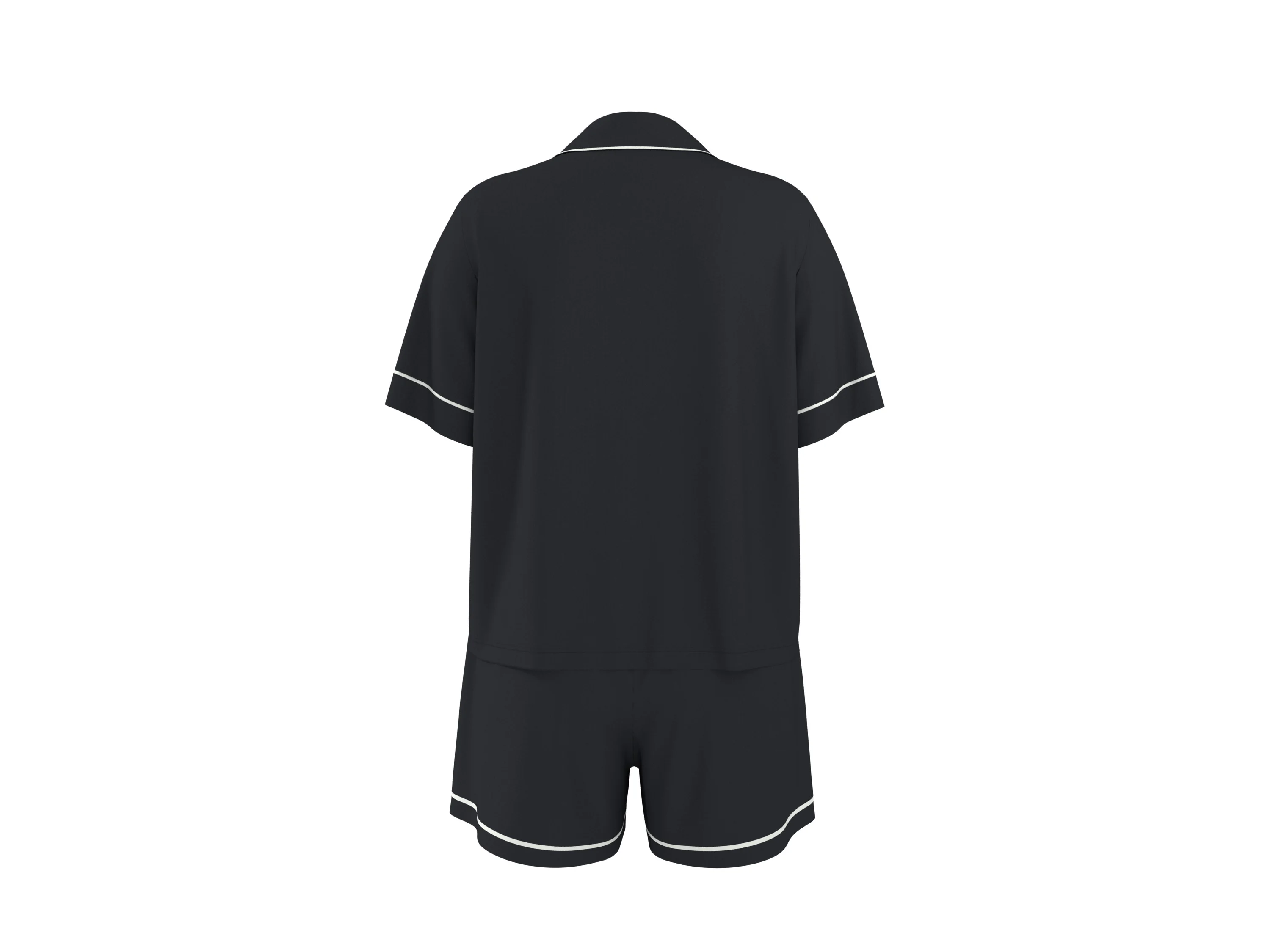 ESMARA® Damen Pyjama (Schwarz, S(36/38)) – Bild 3 von 4