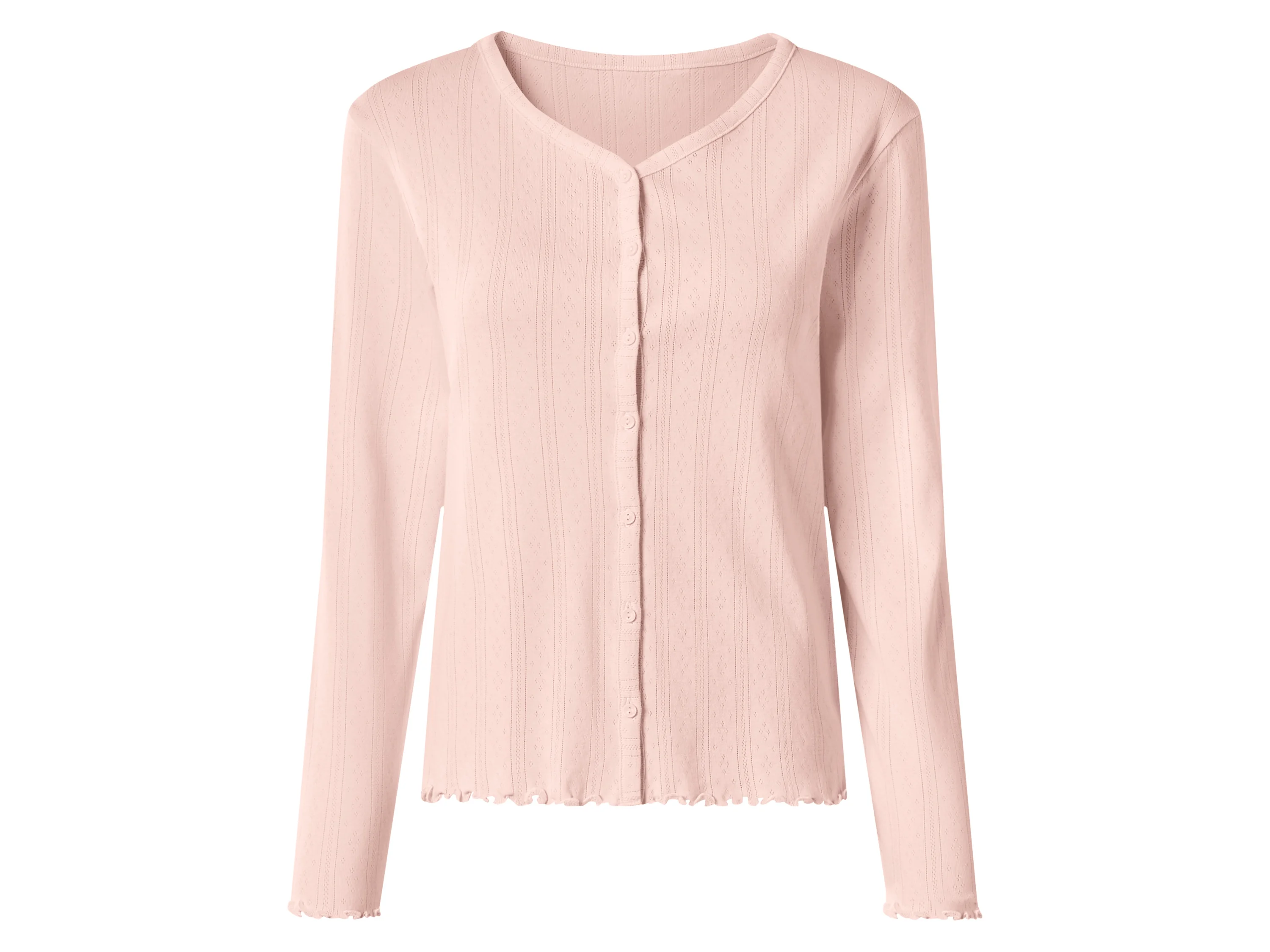 ESMARA® Damen Pyjama-Set, 3-teilig (hellrosa, M (40/42)) – Bild 3 von 4