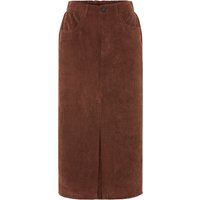 ESMARA® Damen Rock (Braun, 42)