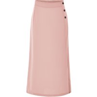 ESMARA® Damen Rock Midi (Rose, M(40/42))
