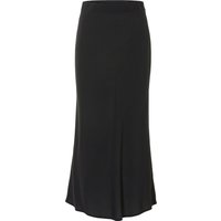 ESMARA® Damen Rock Midi (Schwarz, 34)