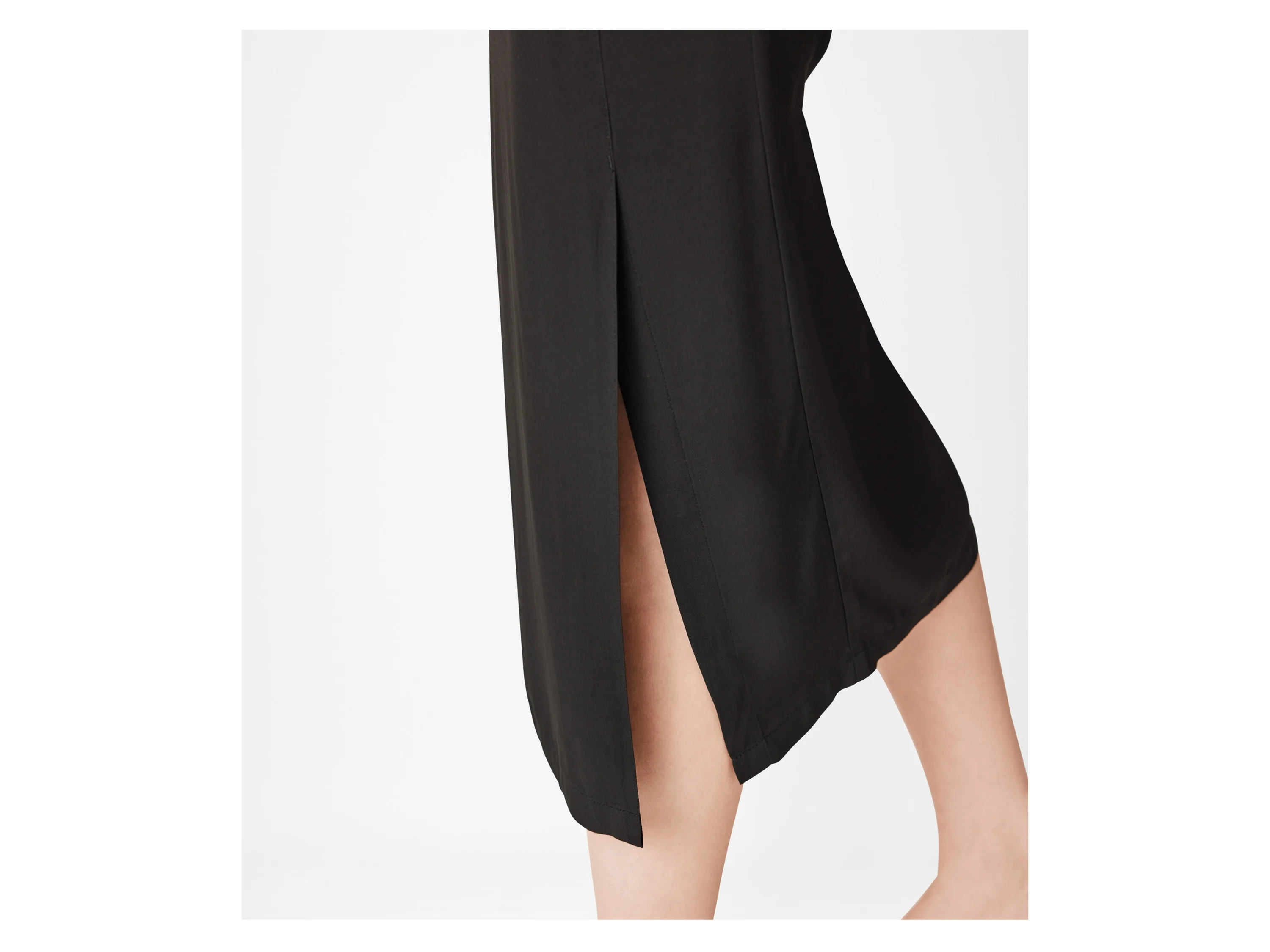 ESMARA® Damen Rock Midi (Schwarz, L(44/46)) – Bild 4 von 4