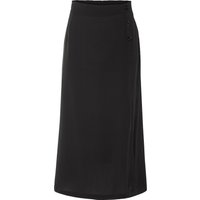 ESMARA® Damen Rock Midi (Schwarz, M(40/42))