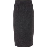 ESMARA® Damen Rock Midi (Schwarz, M(40/42))
